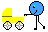 kinderwagen-gelb
